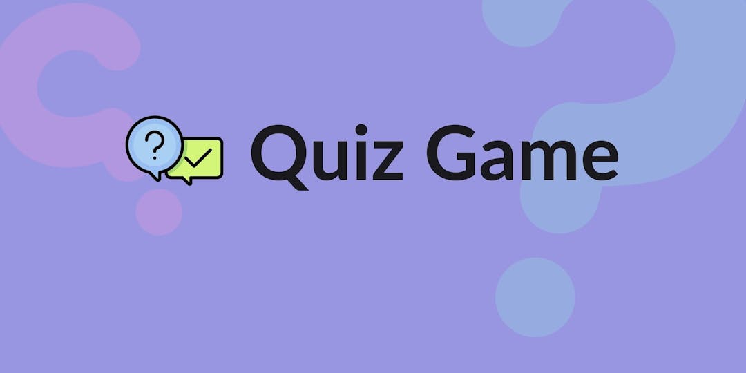 Quiz Game banner